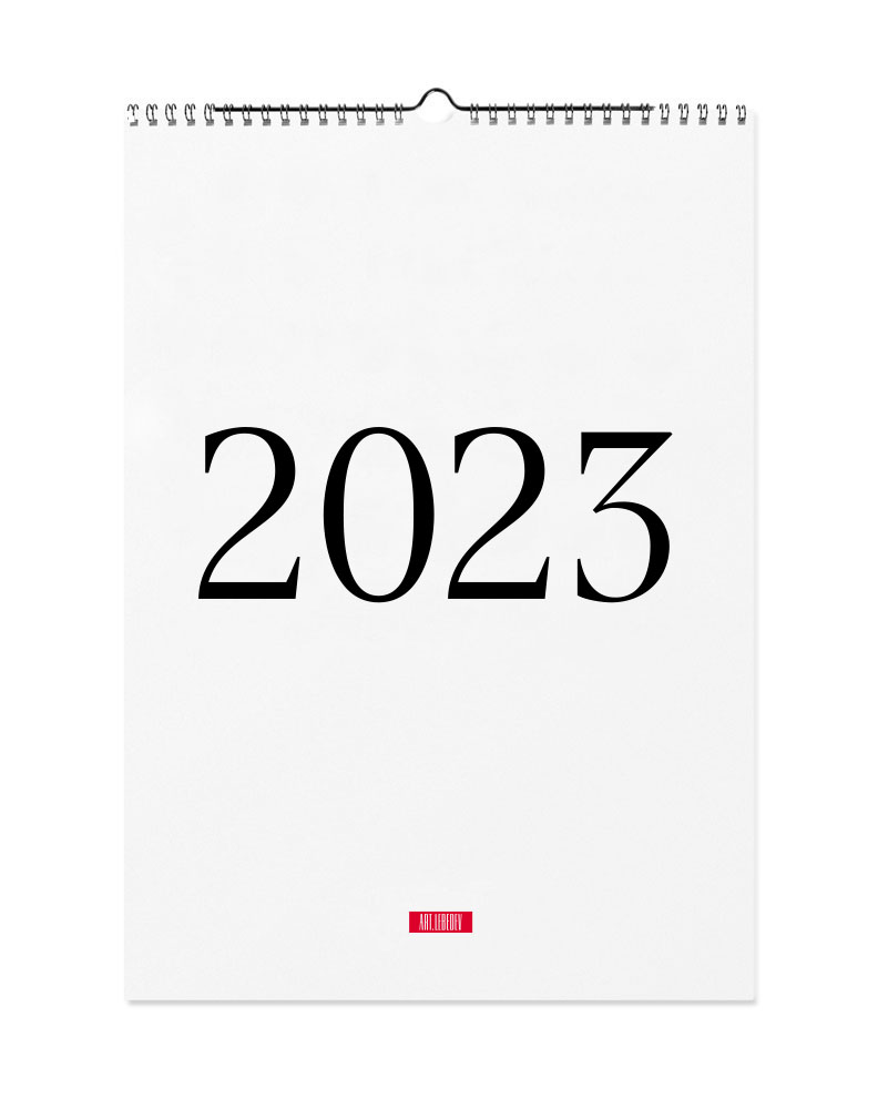 calendar 2023 front