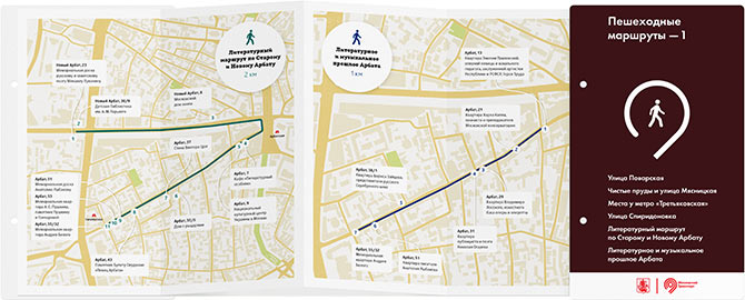 transport guide booklet walk