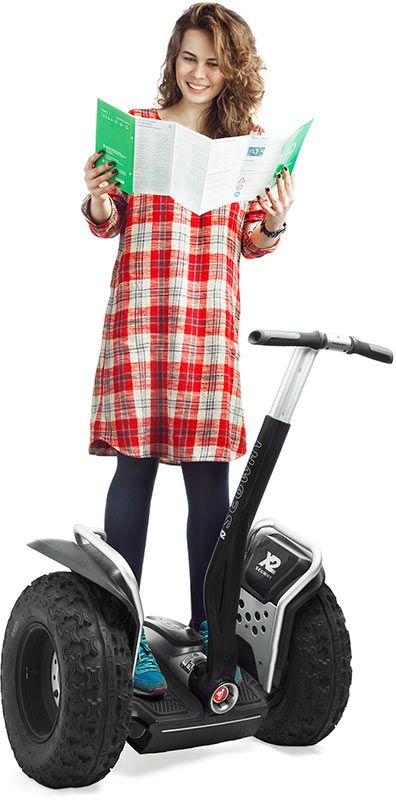 transport guide girl