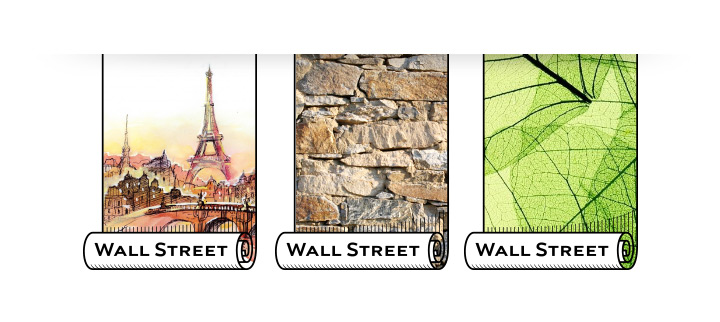 wall street logo variations