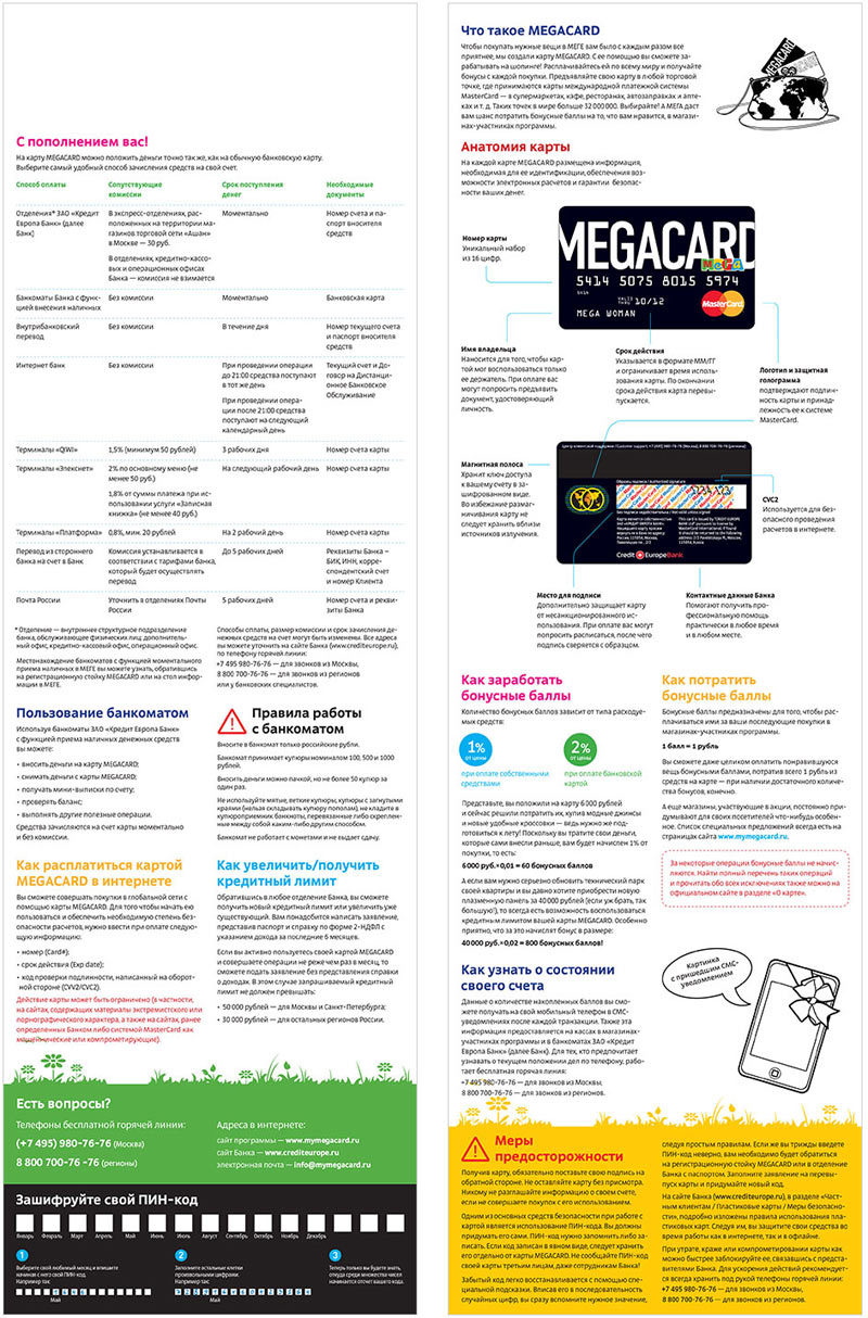 mega megacard booklet process 09