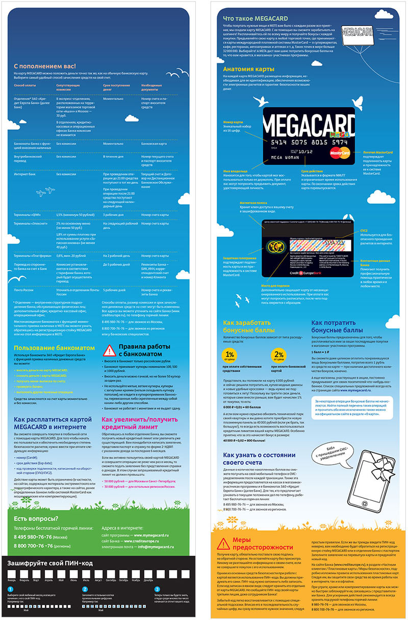 mega megacard booklet process 11