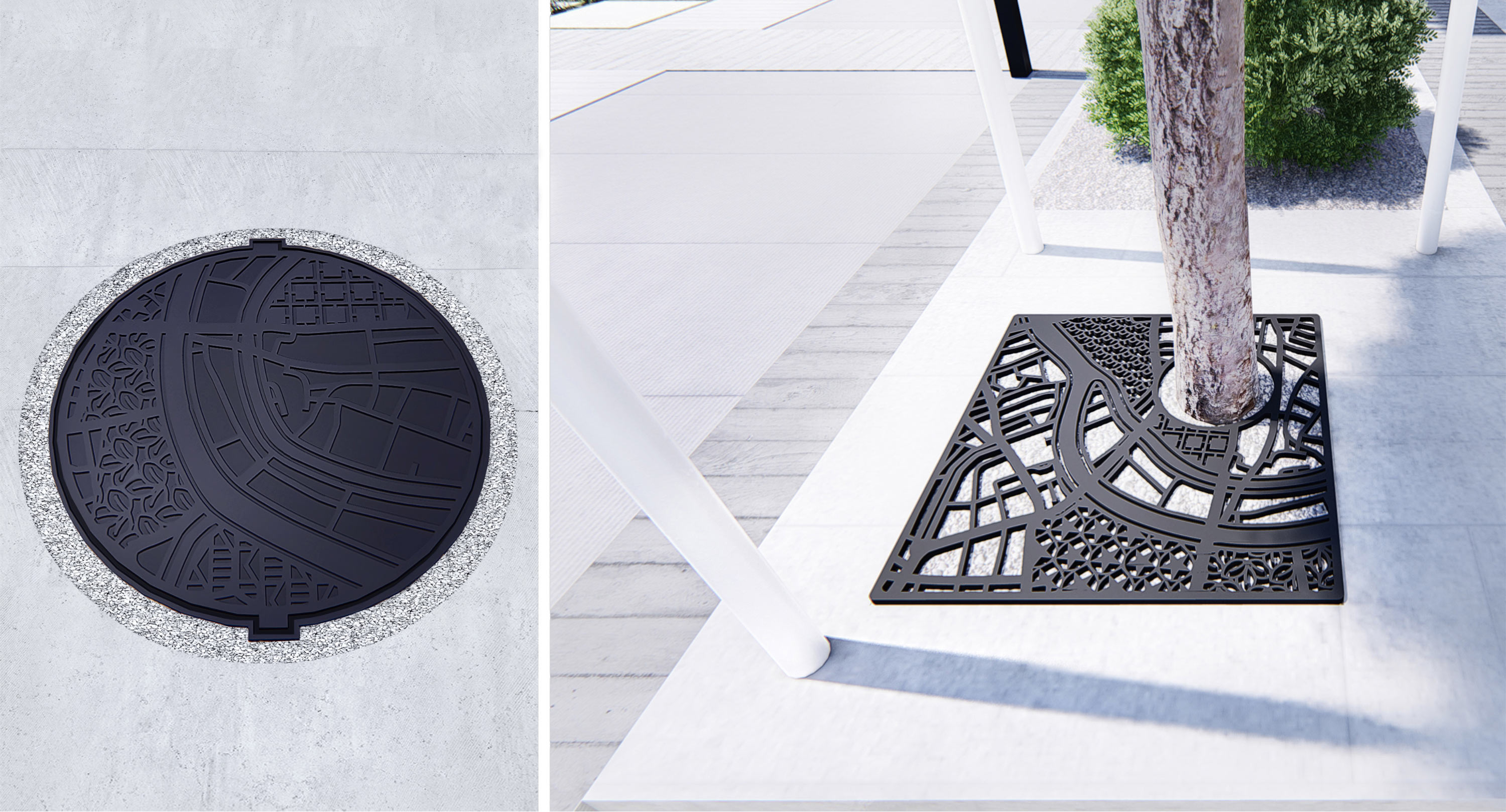 residence of architects manholes