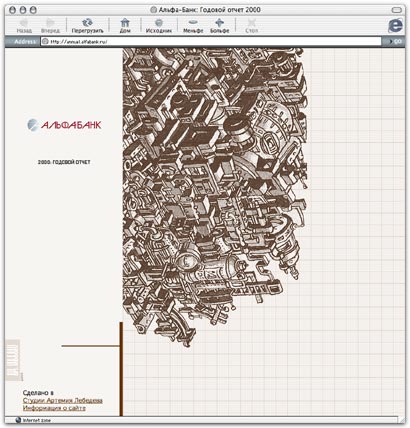 Годовой отчет Альфа-Банка за 2000 год
