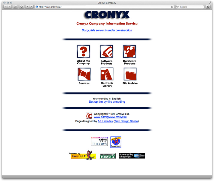 cronyx site