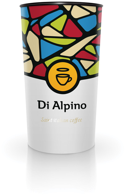 di alpino paper cup