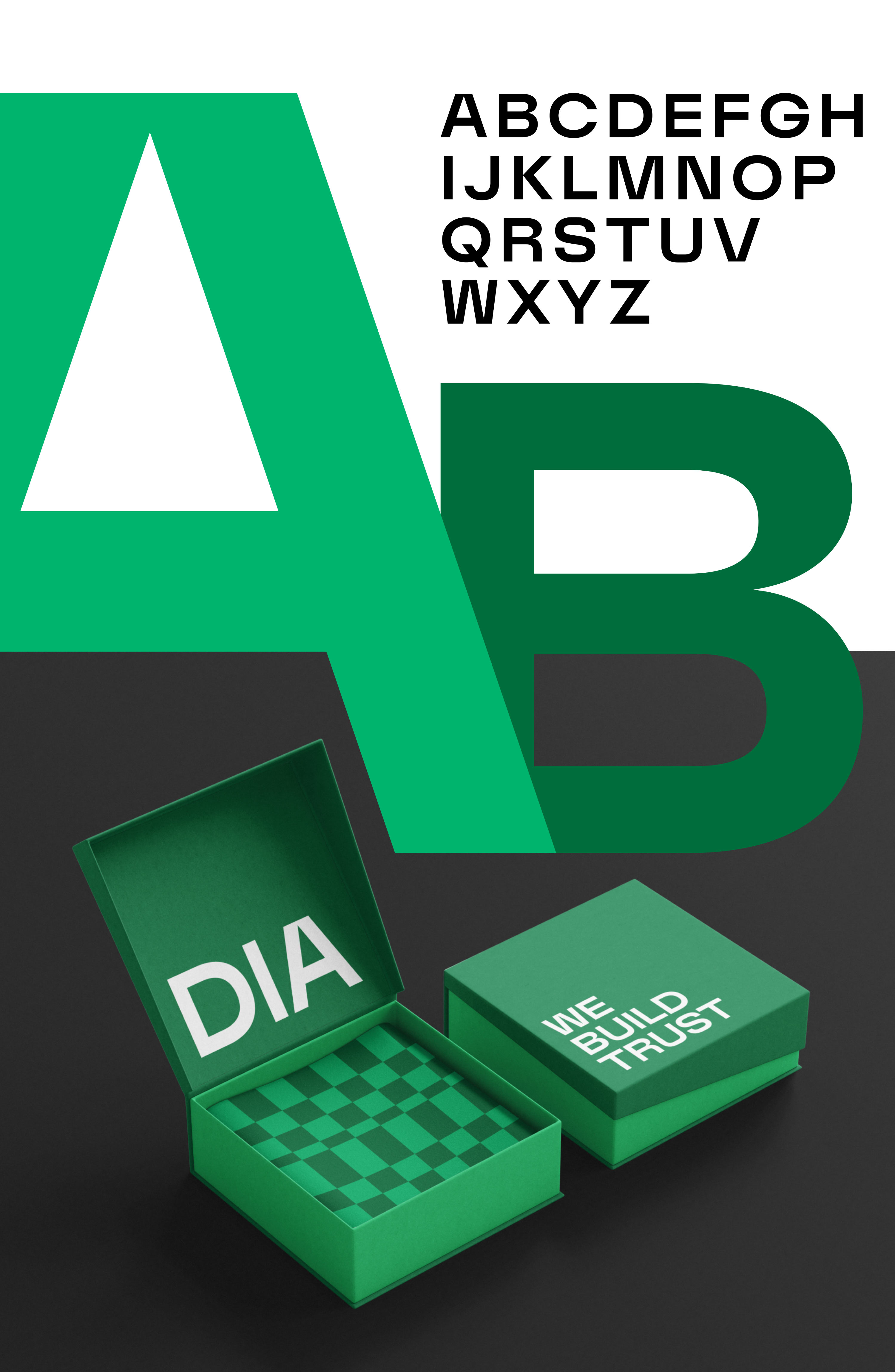dia font