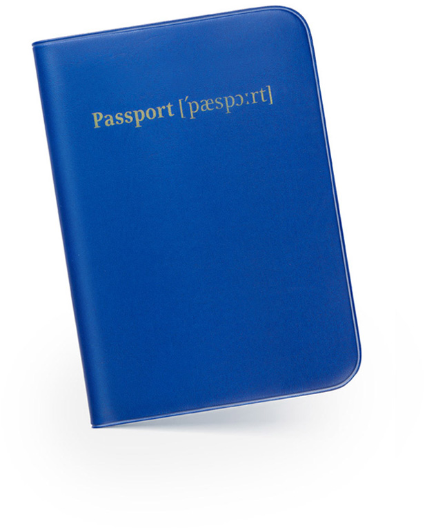 passport cover transcription