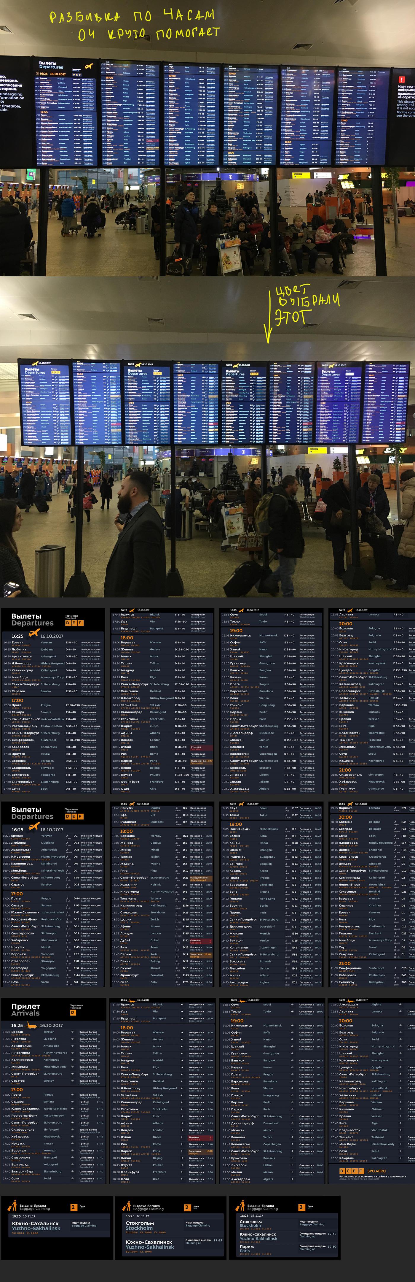 svo timetable process 23
