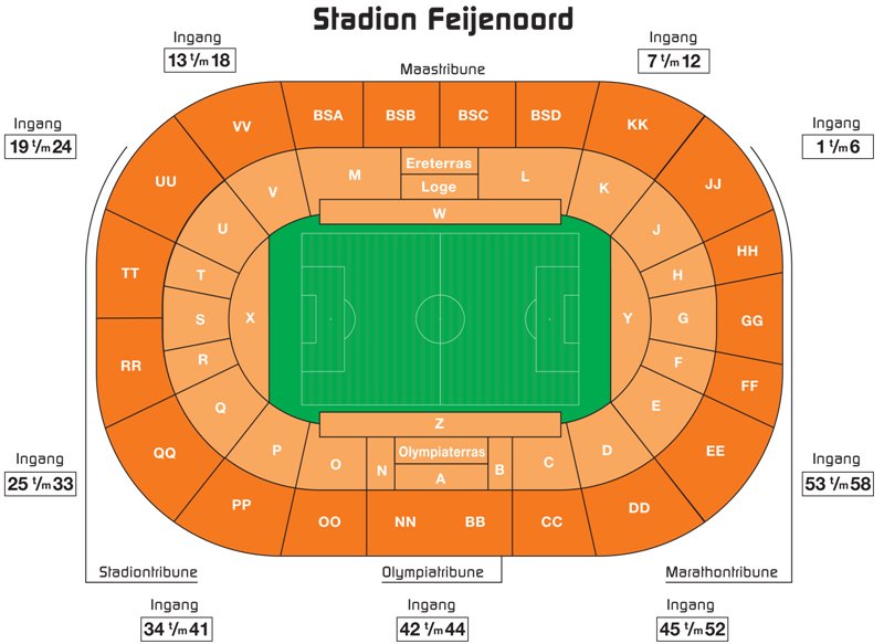 fc krasnodar process seating plan amsterdam arena