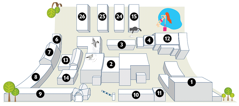 flacon scheme small white
