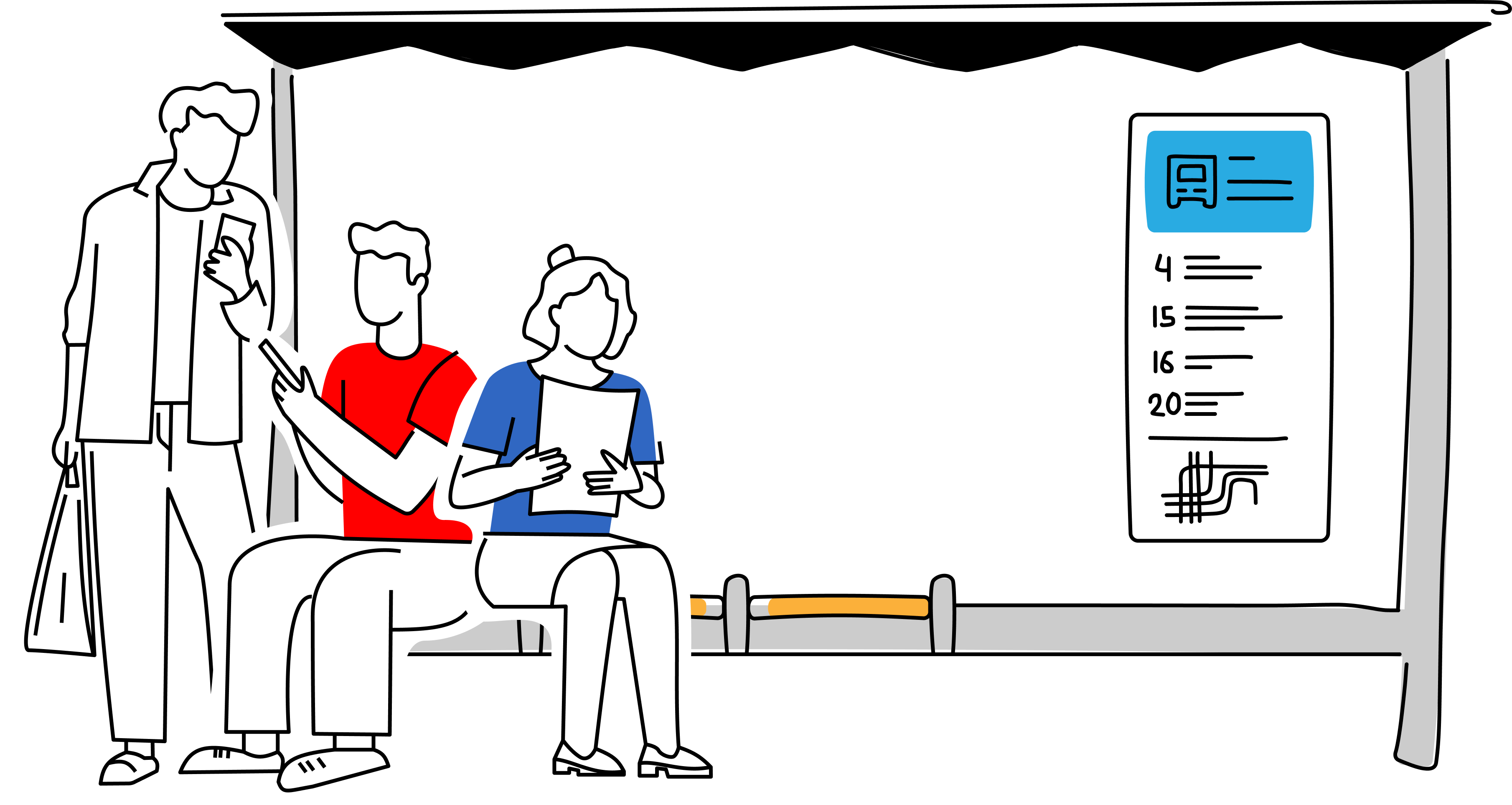 gtlk quality bus stop