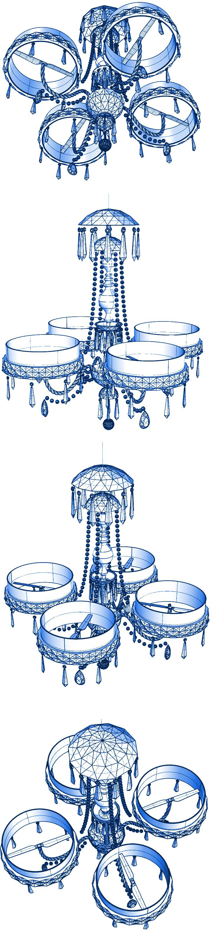 chandelier quadrocopter process 10