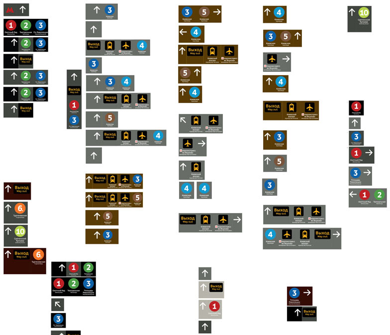 The Making Of The Floor Navigation In Moscow Metro Stations