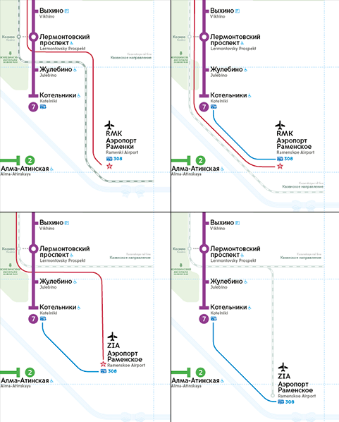 metro map3 process4 airexpress to zim