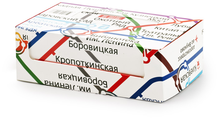 metro pocket map box close