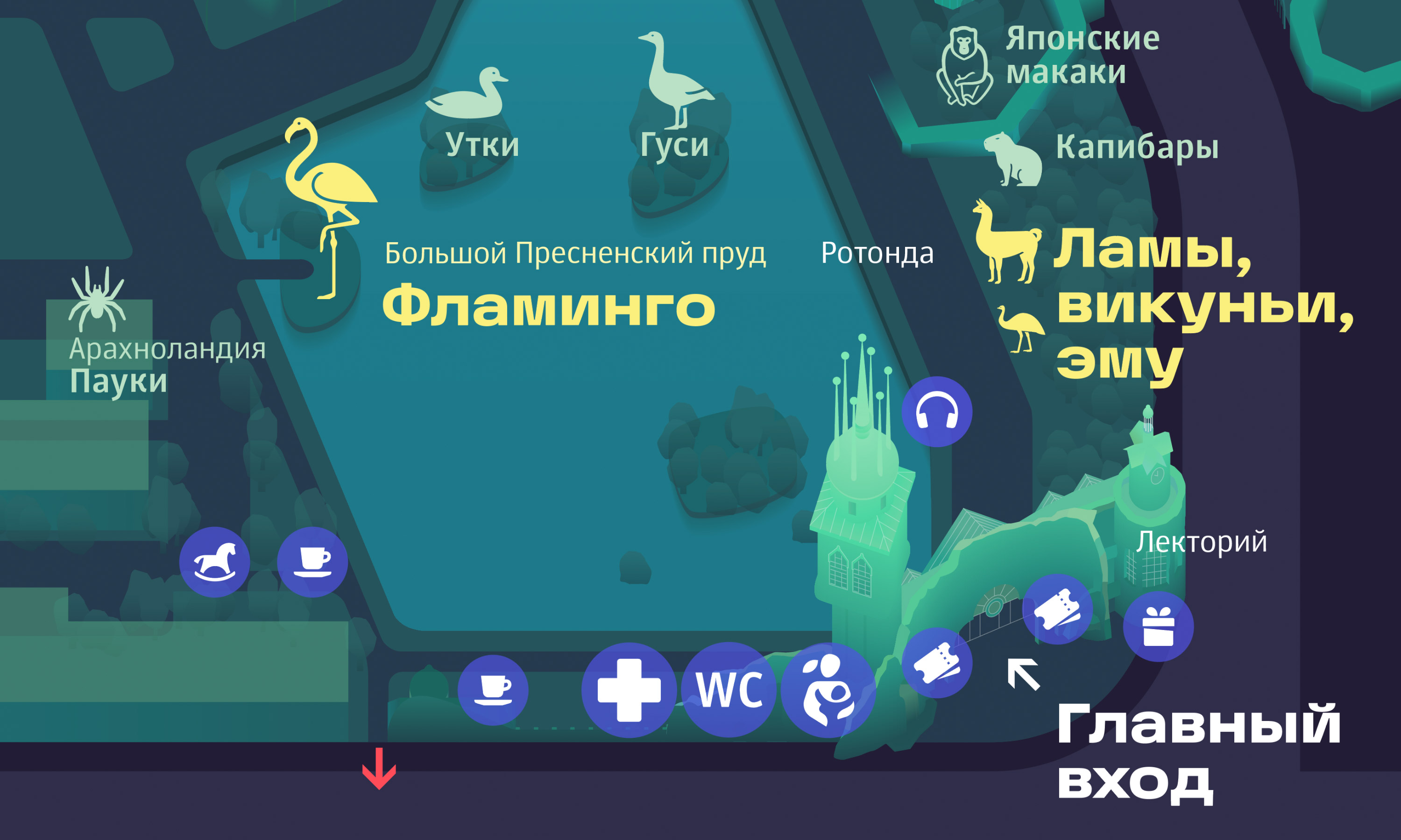 moscow zoo navigation map details 03