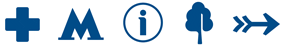 moscow pedestrian navigation icons small