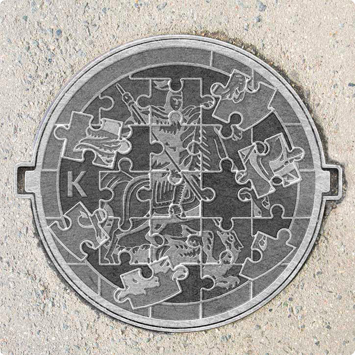 moscow manhole puzzle