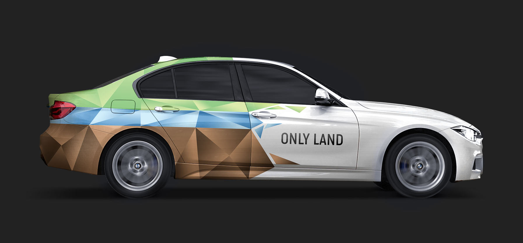 only land car