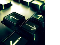 Optimus keyboard arrow keys