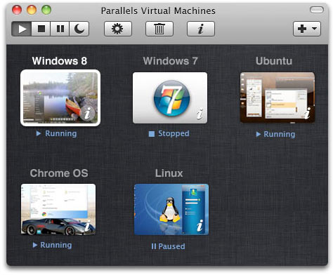 parallels process 12