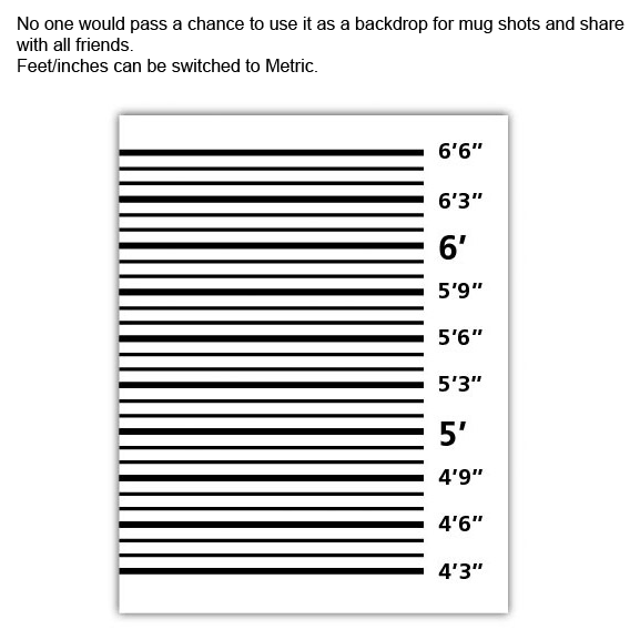 Height Chart Pictures