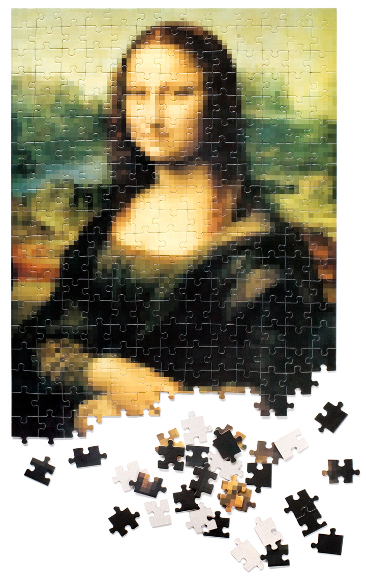 monaliza - online puzzle
