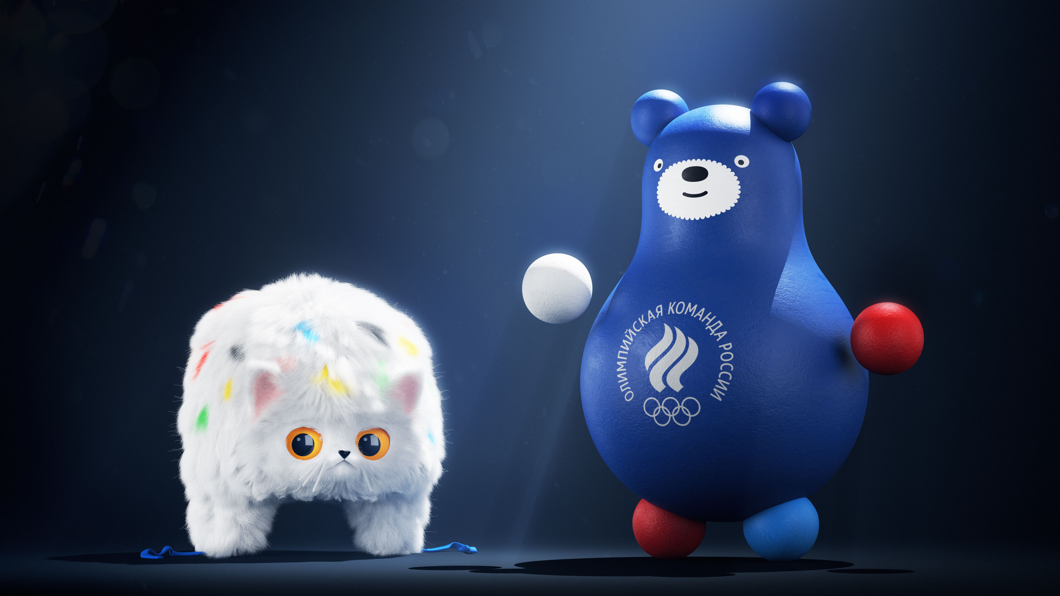 russian olympic mascots