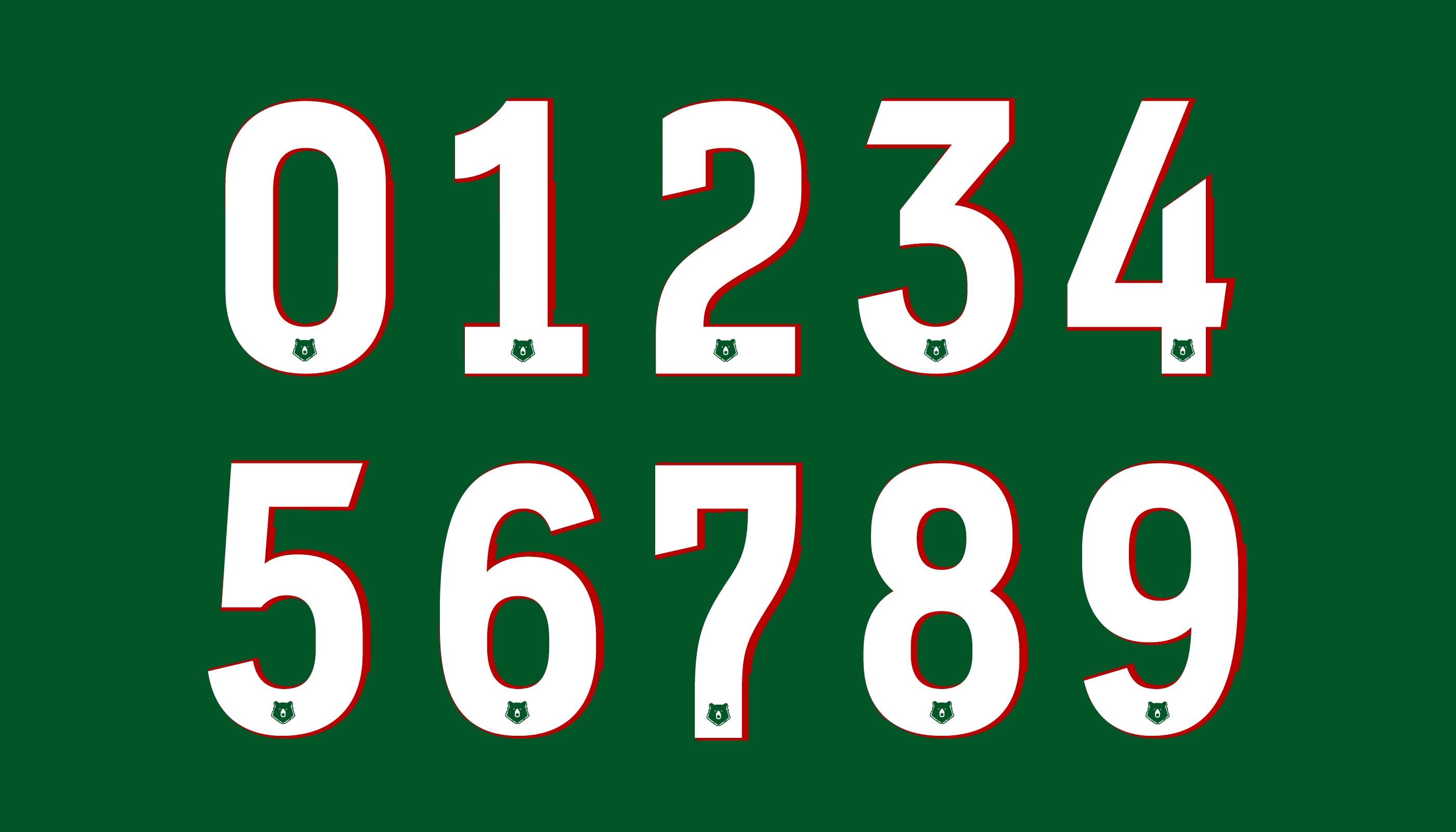 rpl font numbers