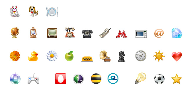 rs mobile process icons templates