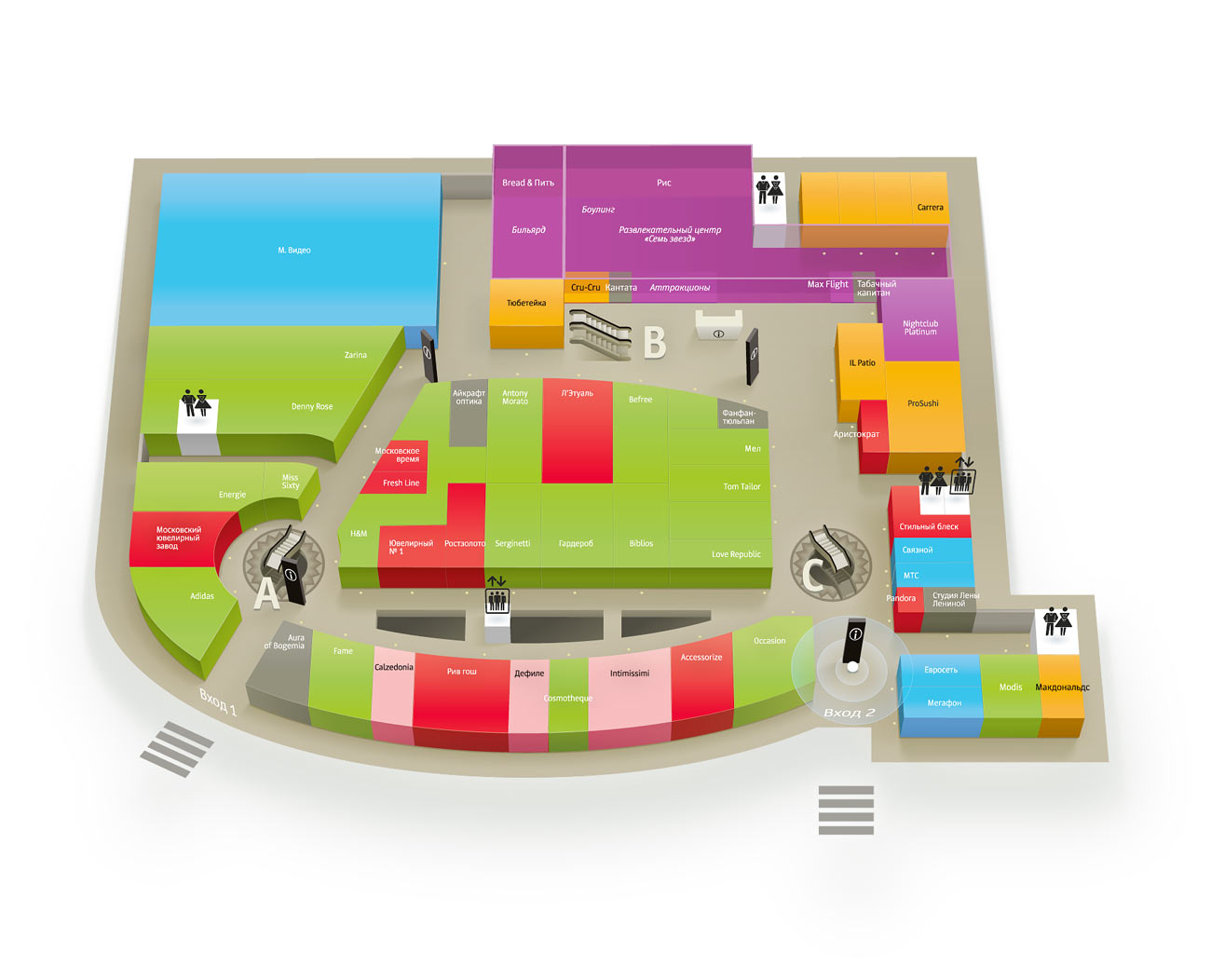 sbs navigation 1floor map