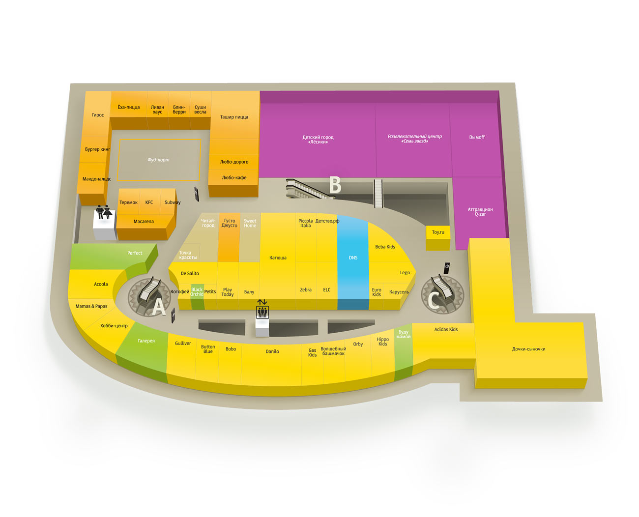 sbs navigation 3floor map