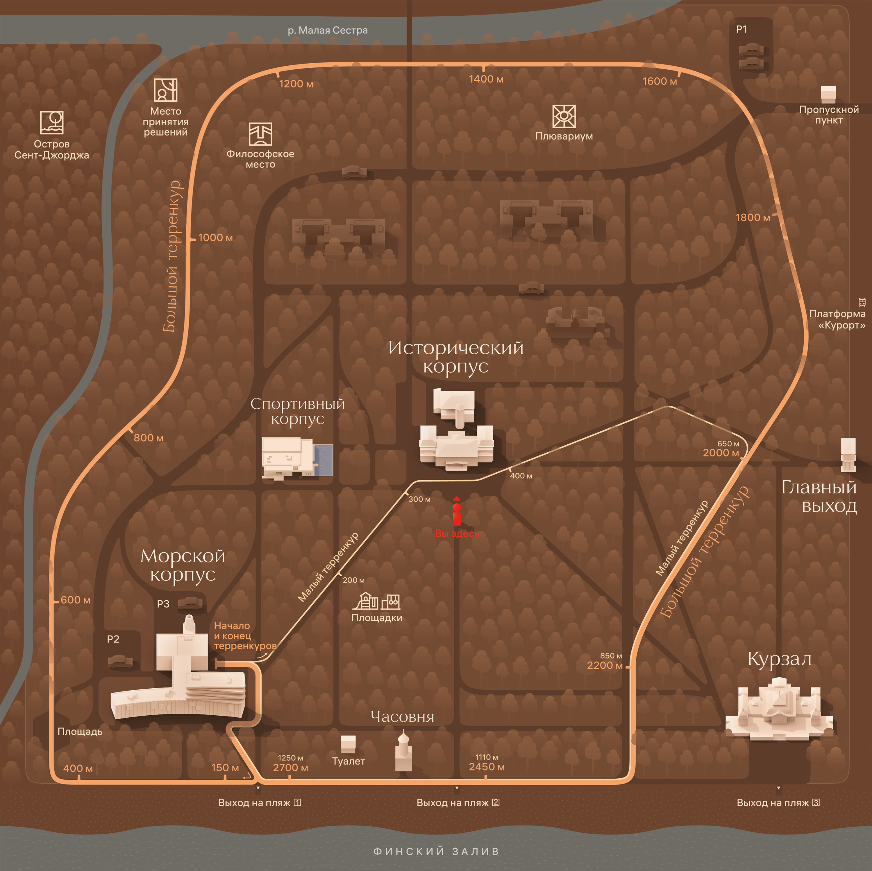sestoretsky navigation map