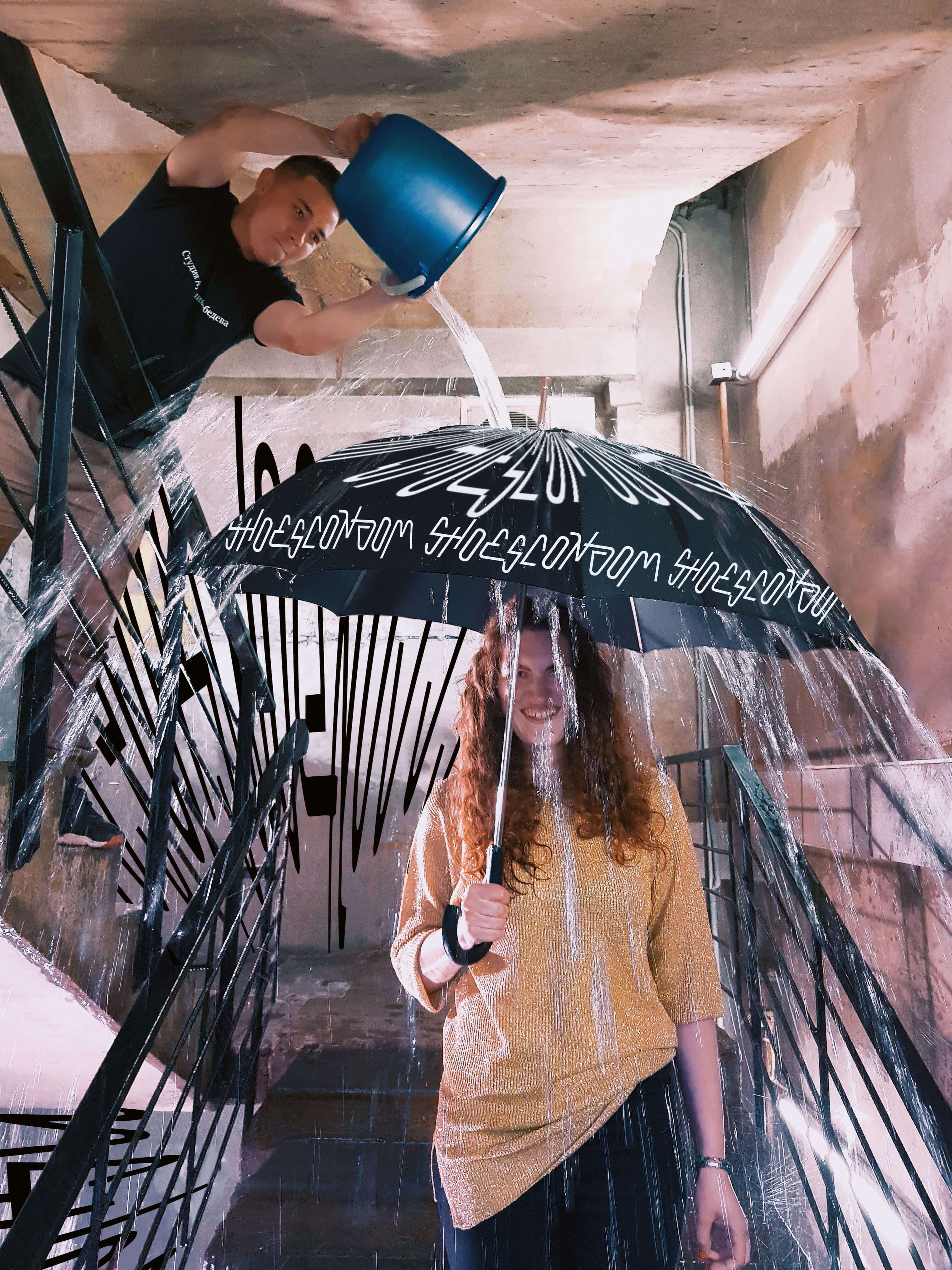 shoescondom umbrella