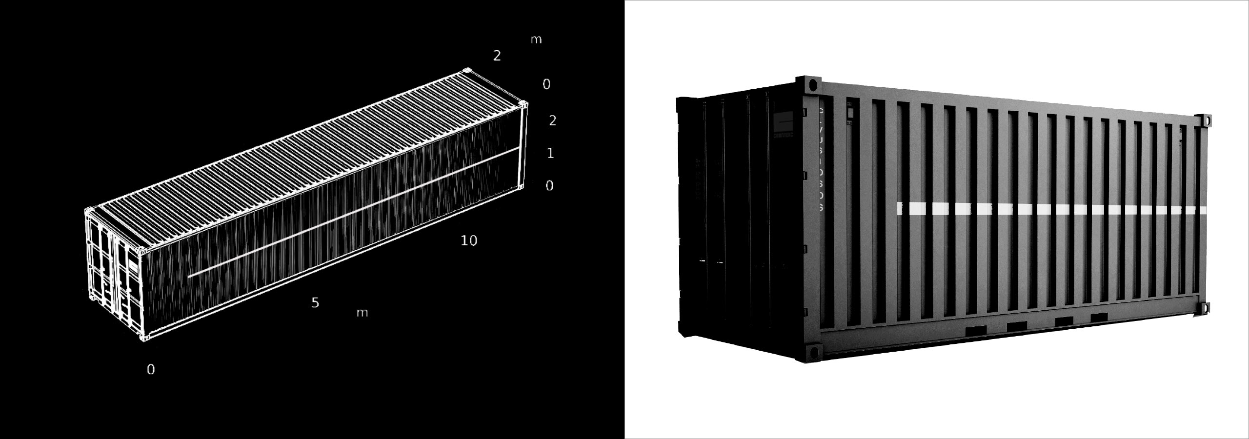 simplex container