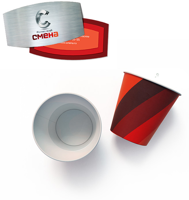 smena identity cards and cups