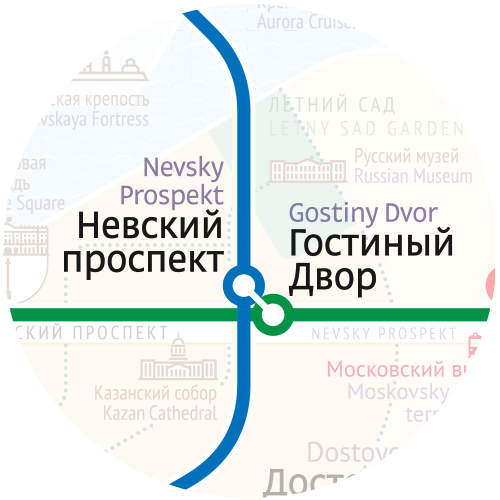 spb metro map nevsky