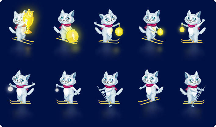 stoloto veselye starty mascot