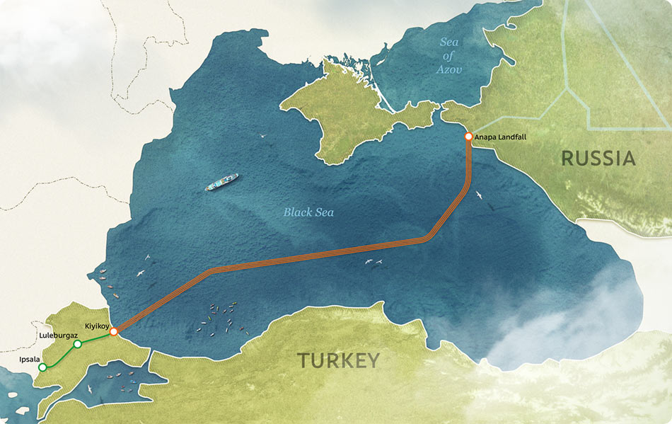 turkish stream graphic map