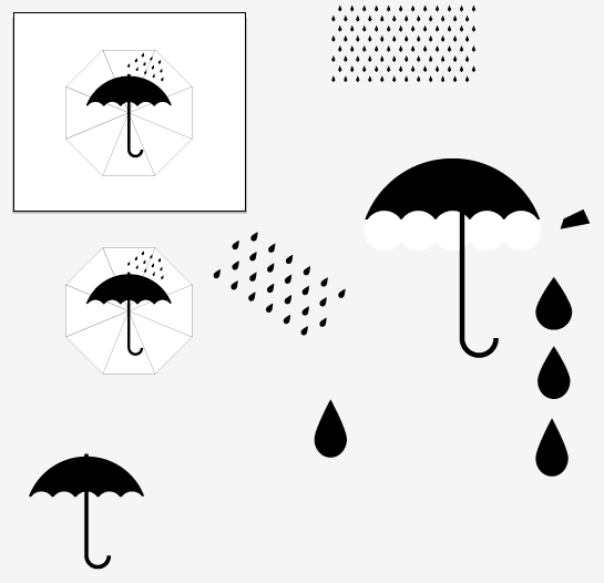 umbrellas process 05
