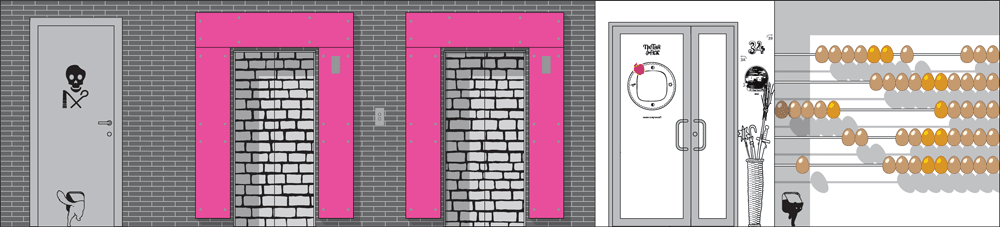 yandex office navigation lifthall 01